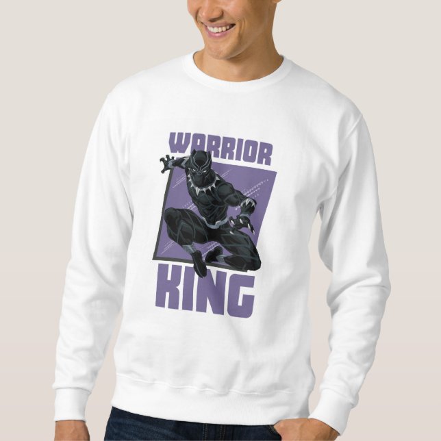 Warrior King Sweatshirt for Men  (Front)