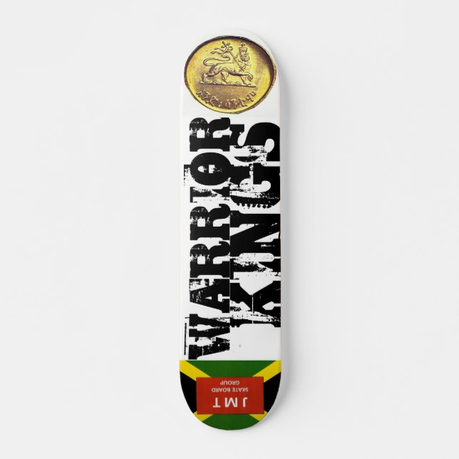 WARRIOR KINGS Skateboard, 7¾" Deck (Front)