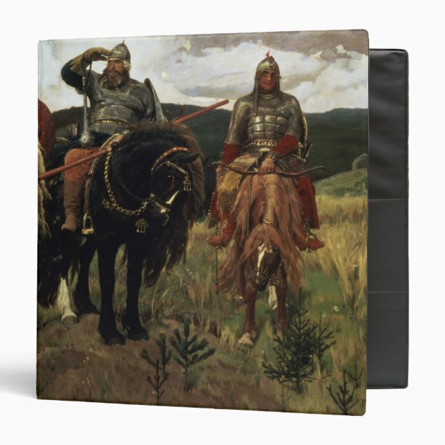 Warrior Knights, 1881-98 3 Ring Binder (Front/Inside)