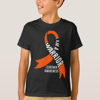 Warrior Leukemia Awareness Blood Cancer Chemothera T-Shirt
