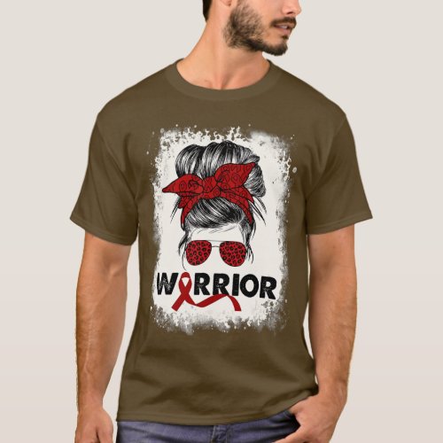 Warrior Multiple Myeloma Cancer Awareness Burgundy T_Shirt
