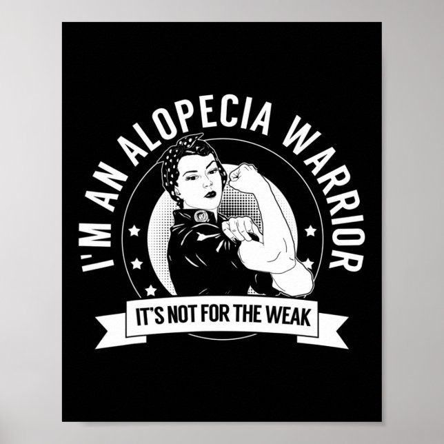 Warrior Nftw - Alopecia Awareness  Poster (Front)