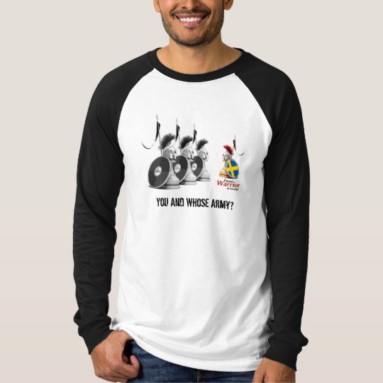 Warrior of Sverige - Long Sleeve Raglan T-Shirt