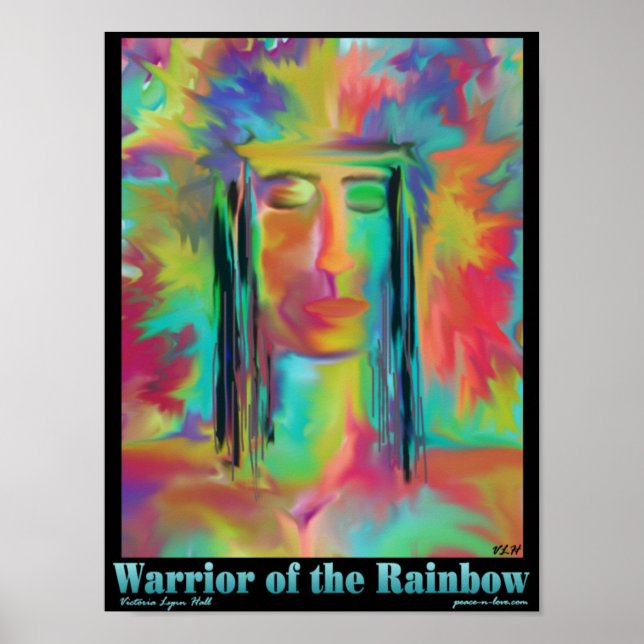 Warrior of the Rainbow Poster (Front)