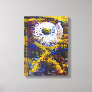 Warrior One Wrapped Canvas Print