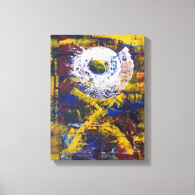 Warrior One Wrapped Canvas Print (Front)