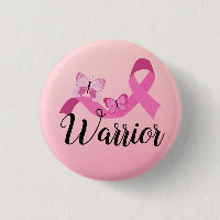Warrior Pink Quote Breast Cancer