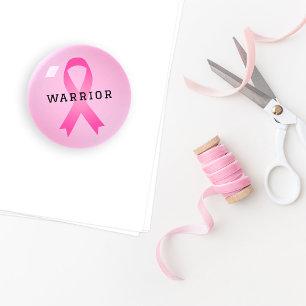 Warrior Pink Ribbon Breast Cancer Paperweight