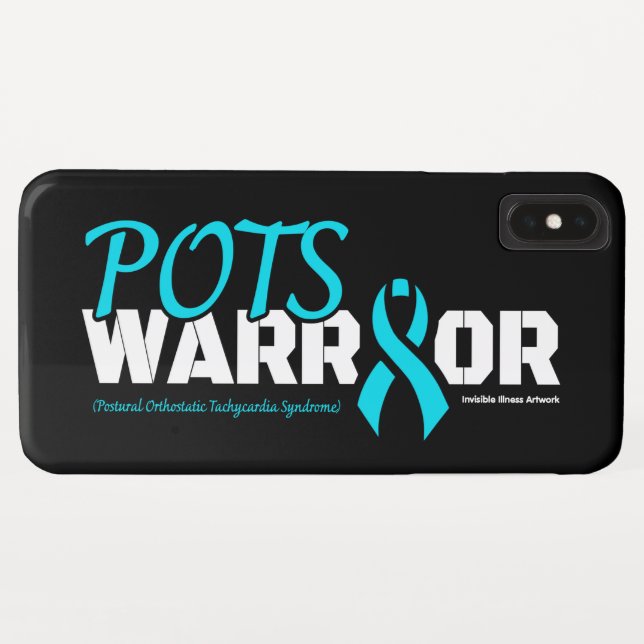WARRIOR...POTS Case-Mate iPhone CASE (Back (Horizontal))