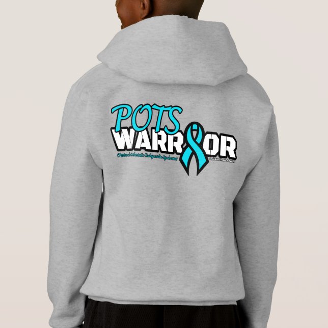 WARRIOR...POTS HOODIE (Back)
