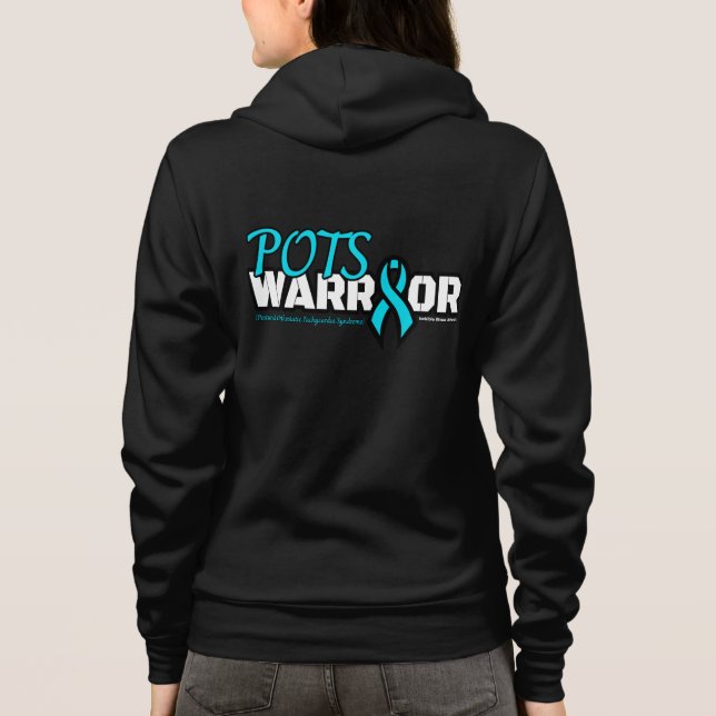 WARRIOR...POTS HOODIE (Back)