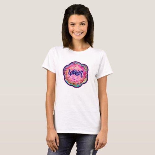 Warrior Pretty Pink Inspirivity T_Shirt