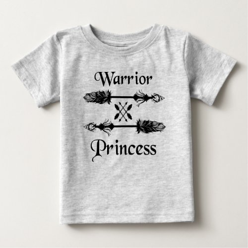 warrior princess baby T_Shirt