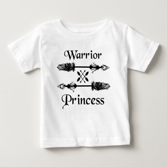 warrior princess baby T-Shirt (Front)