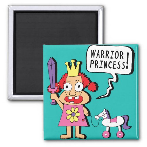 Warrior Princess Magnet