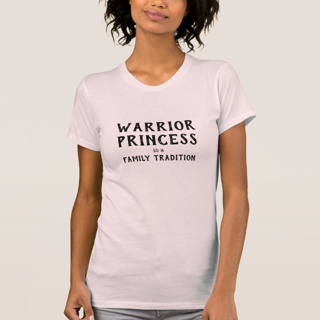 Warrior Princess T-Shirt (Front)
