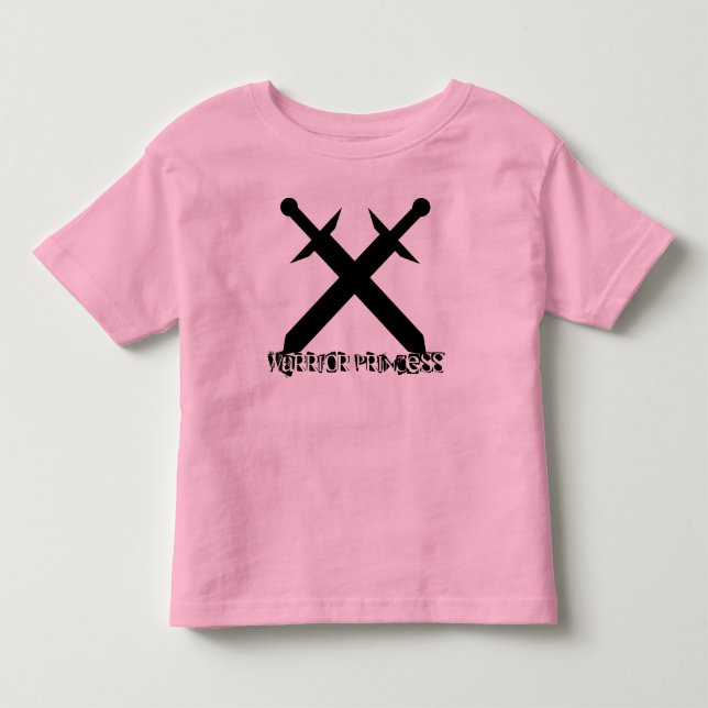 Warrior Princess Toddler T-shirt (Front)