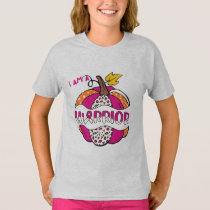 Warrior Pumpkin - Pink T-Shirt