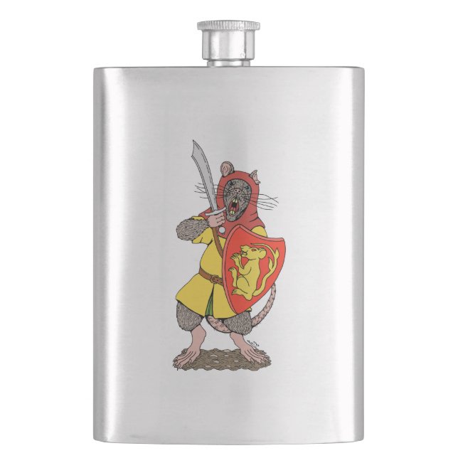 Warrior Rat with Falchion Flask (Front)