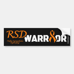 WARRIOR...RSD BUMPER STICKER