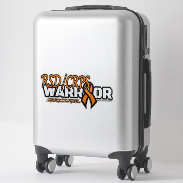 WARRIOR...RSD/CRPS STICKER (Suitcase)