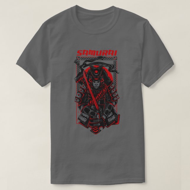 Warrior Samurai T-Shirt (Design Front)