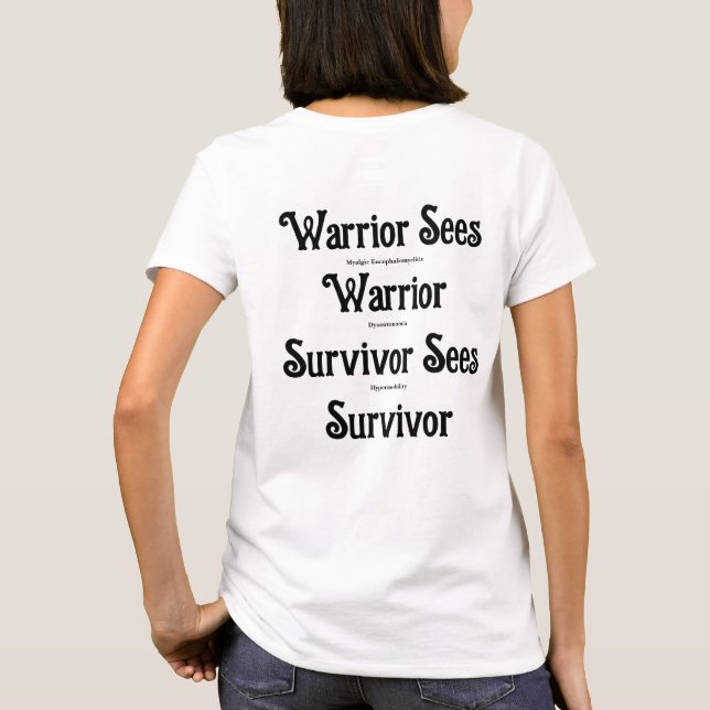 Warrior Sees Warrior T-Shirt (Back)