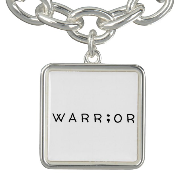 Warrior Semi Colon Bracelet (Design)