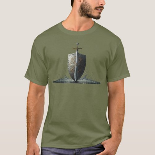 Warrior Shield Series T_Shirt