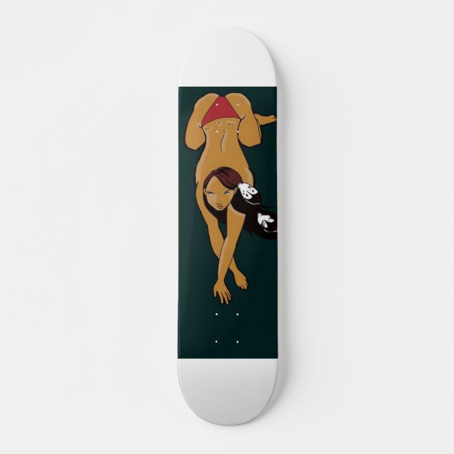 warrior skateboard deck (Front)
