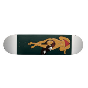 warrior skateboard deck