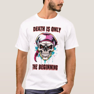 Warrior Skull of Vengeance: Day of the Dead T-Shirt