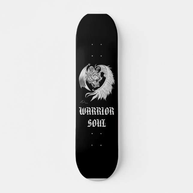 WARRIOR SOUL SKATEBOARD DECK (Front)