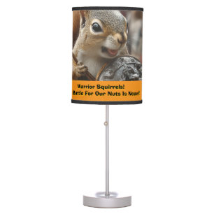 Warrior Squirrels Lamp