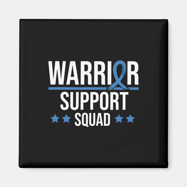 Warrior Support Squad Diabetes Awareness  Magnet (Front)