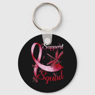 Warrior Support Squad Dragonfly Brain Aneurysm Awa Keychain