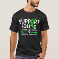 Warrior Support Squad Lymphoma Awareness Feather T-Shirt