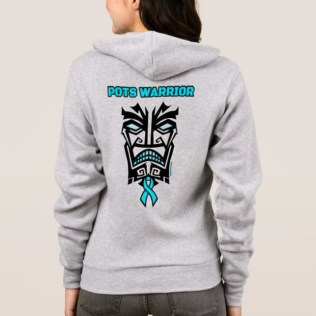 Warrior/Tribal...POTS Hoodie (Back)