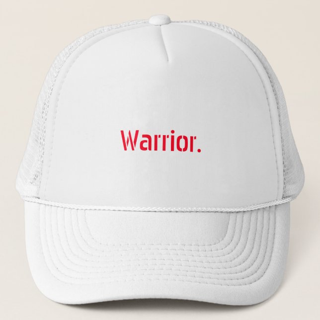 Warrior Trucker Hat (Front)
