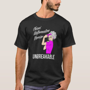 Warrior Unbreakable Chiari Malformation Awareness T-Shirt