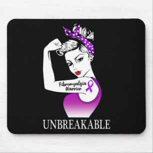 Warrior Unbreakable Strong Women  Mouse Pad