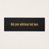 Warrior with Headdress and Shield Bookmarks (Back)