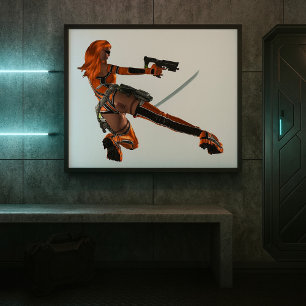 Warrior Woman Poster