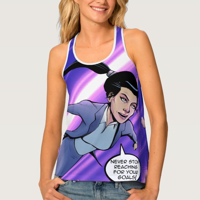 Warrior Women in Business - Goals Tank (Front)