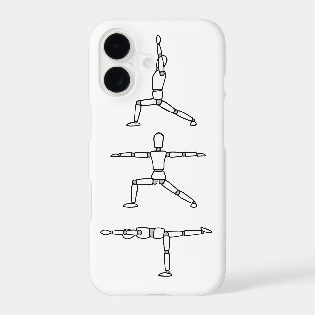 Warrior Yoga Iphone Case (Back)