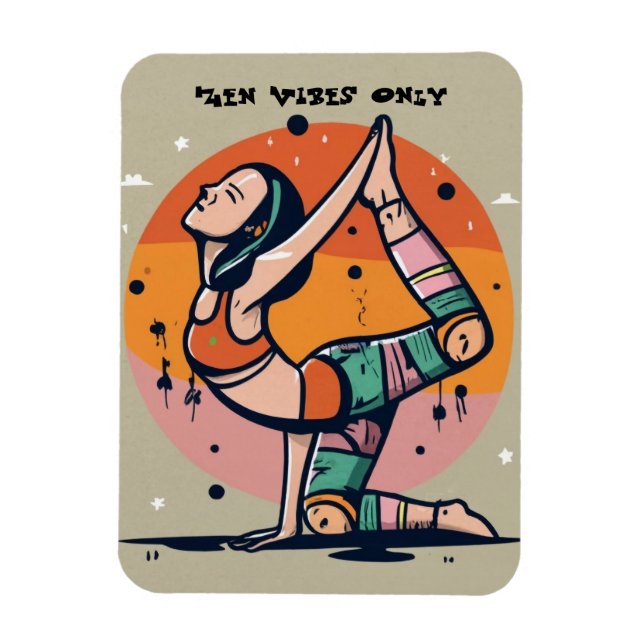 Warrior Zen Custom  Magnet (Vertical)