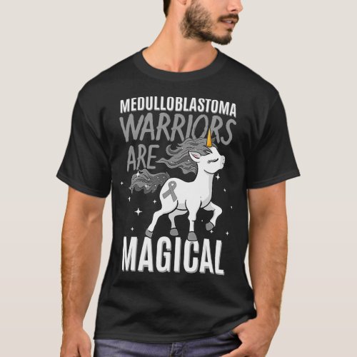 Warriors Are Magical Medulloblastoma Brain Cancer  T_Shirt