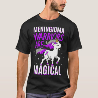Warriors Are Magical Meningioma Brain Tumor Cancer T-Shirt