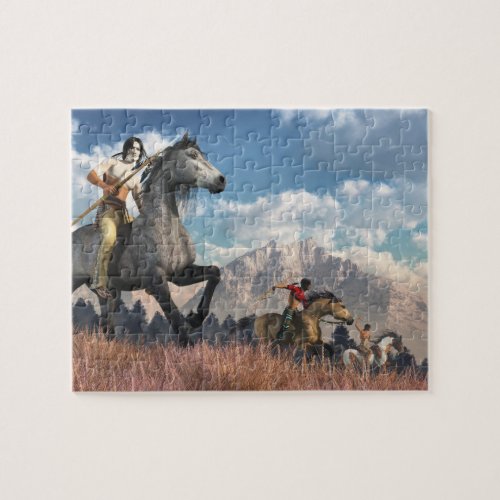 Warriors Charge  Jigsaw Puzzle