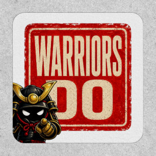 Warriors Do Square Patch